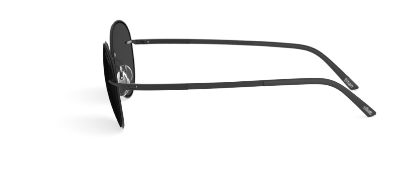 Occhiali da sole Silhouette Accent Shades 08720 9240 colore slm pol grey forma pantos lenti 9240