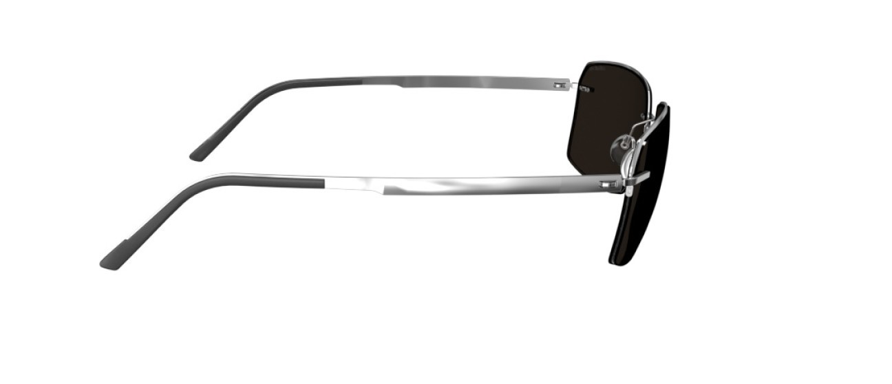 Occhiali da sole Silhouette Croisette Club 08725 7001 colore slm pol grey forma rettangolare lenti 7000