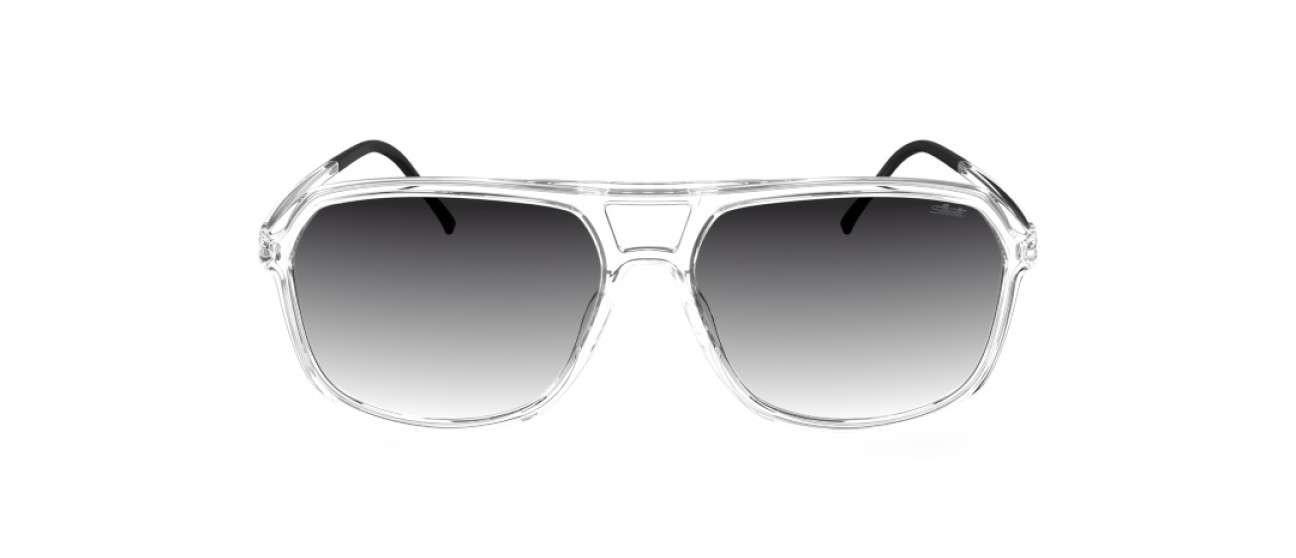 Occhiali da sole Silhouette Eos Collection 04080 1010 colore classic grey gradient forma aviator lenti 1010