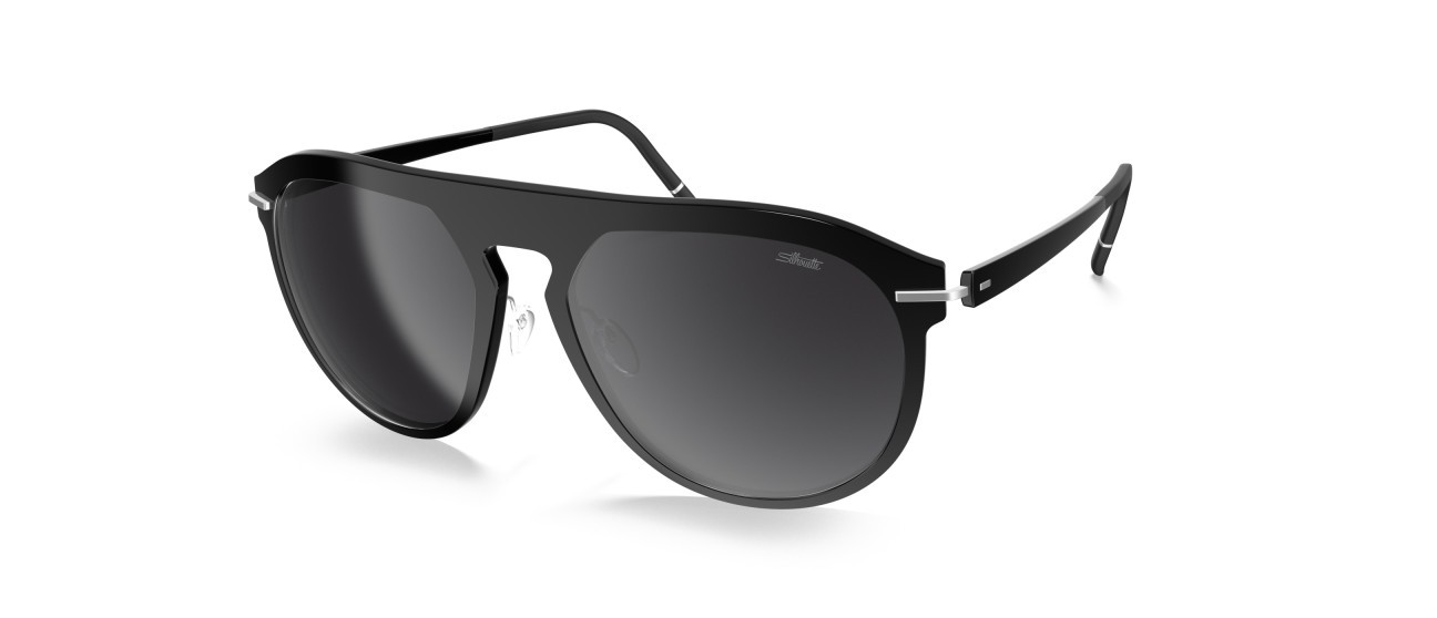 Occhiali da sole Silhouette Infinity Collection 04083 9110 colore slm pol grey forma aviator lenti 9110