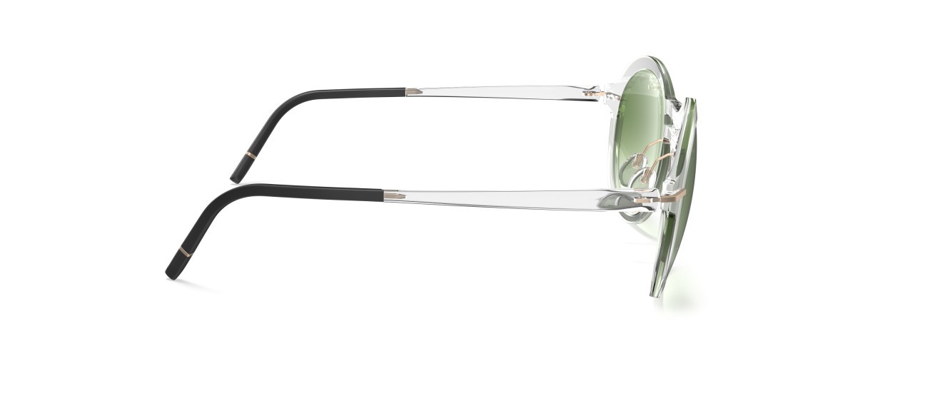 Sunglasses Silhouette Infinity Collection 04084 1130 color classic green gradient shape pantos lenses 1130