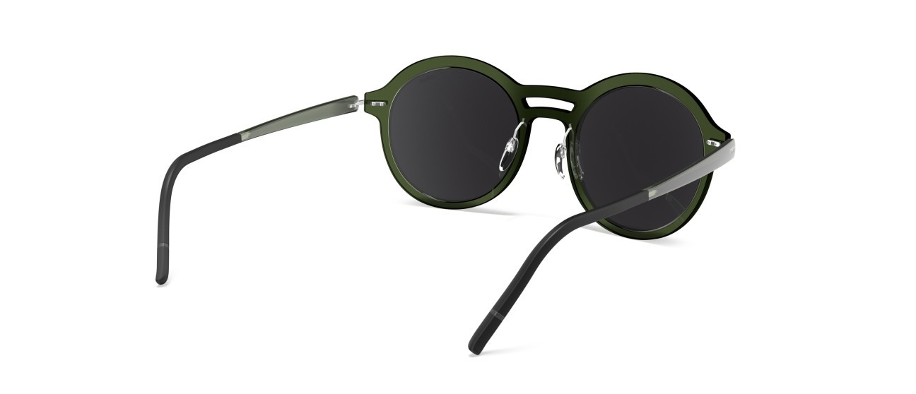 Occhiali da sole Silhouette Infinity Collection 04084 5510 colore slm pol grey forma pantos lenti 5510