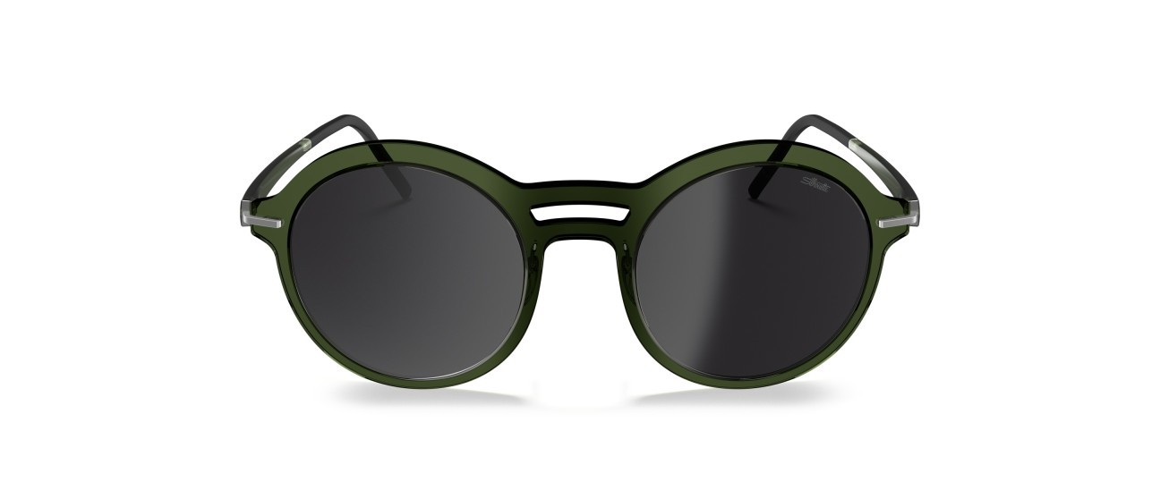Occhiali da sole Silhouette Infinity Collection 04084 5510 colore slm pol grey forma pantos lenti 5510