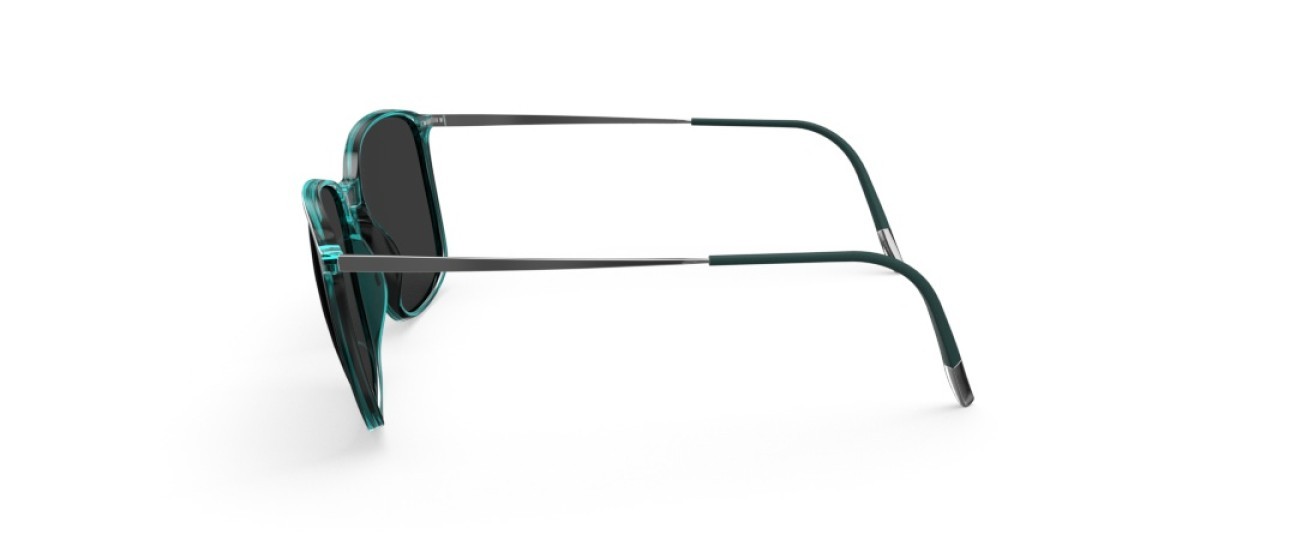 Occhiali da sole Silhouette Sun Lite Collection 04078 5000 colore slm grey forma rettangolare lenti 5000