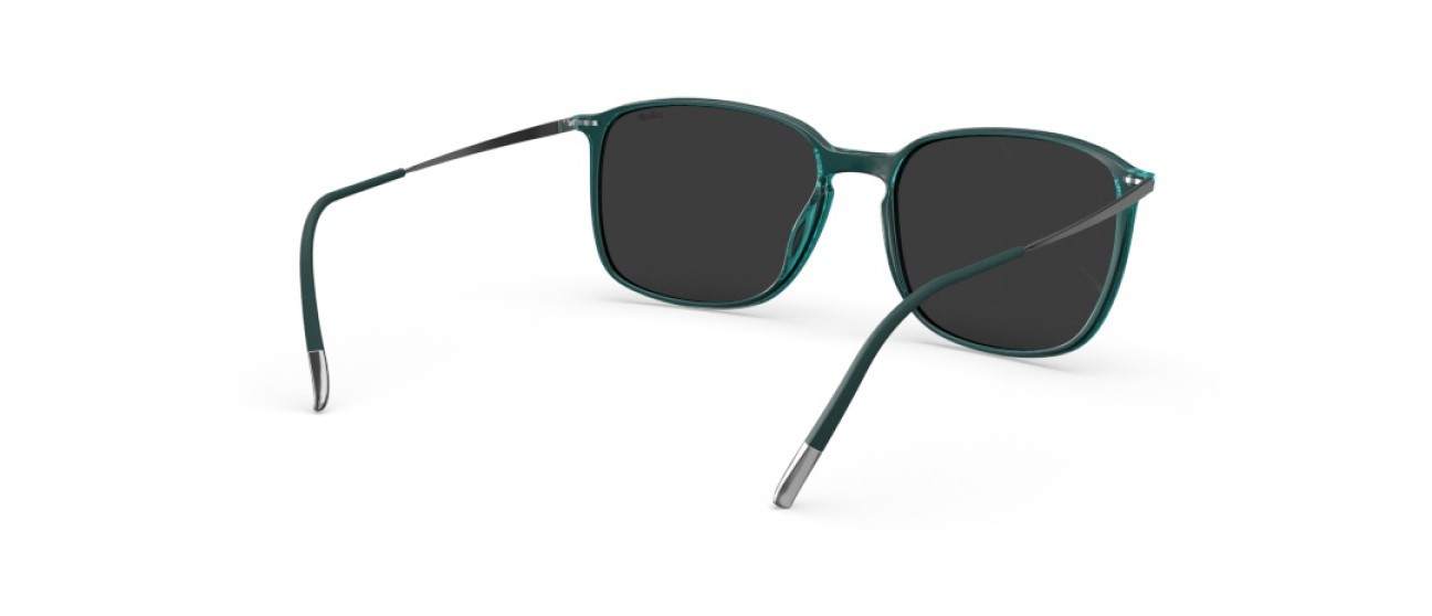 Occhiali da sole Silhouette Sun Lite Collection 04078 5000 colore slm grey forma rettangolare lenti 5000