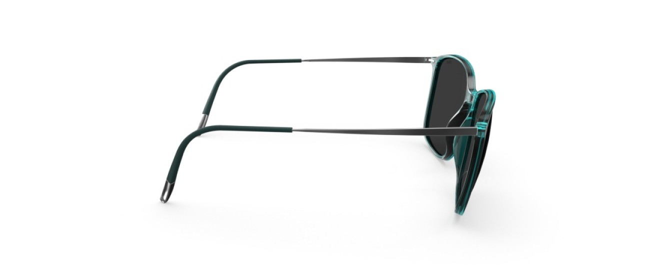 Occhiali da sole Silhouette Sun Lite Collection 04078 5000 colore slm grey forma rettangolare lenti 5000