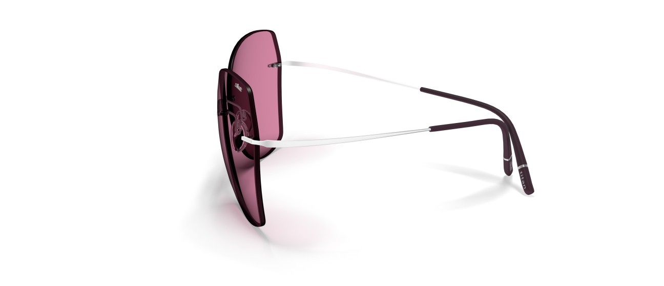 Sunglasses Silhouette TMA Collection 08192 7000 color slm purple shape butterfly lenses 7000