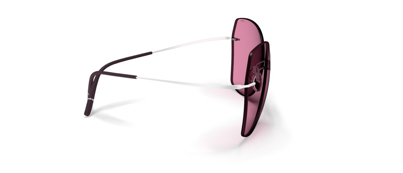 Sunglasses Silhouette TMA Collection 08192 7000 color slm purple shape butterfly lenses 7000