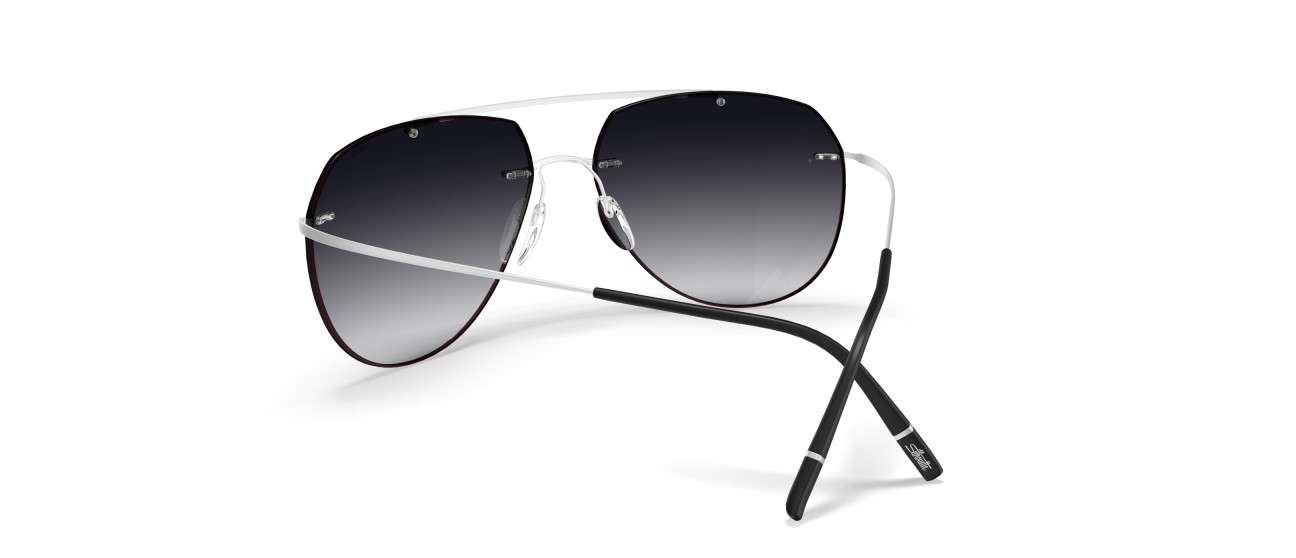 Sunglasses Silhouette TMA Collection 08744 7211 color classic grey gradient shape aviator 