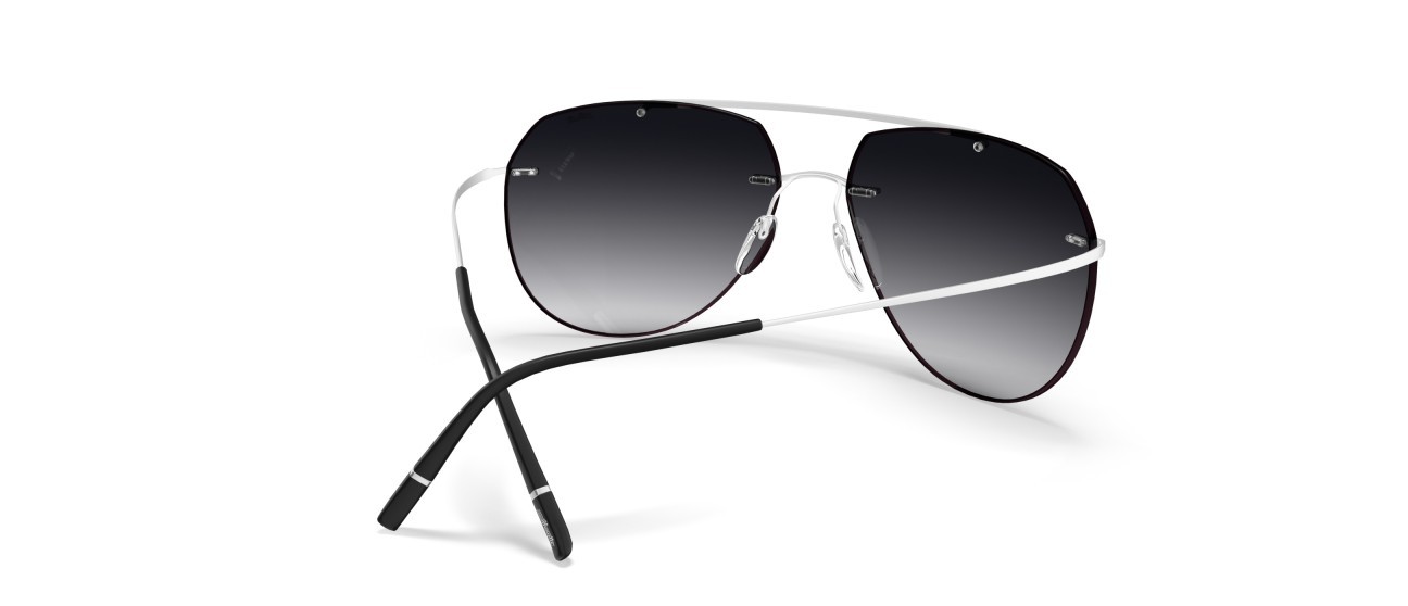 Sunglasses Silhouette TMA Collection 08744 7211 color classic grey gradient shape aviator 