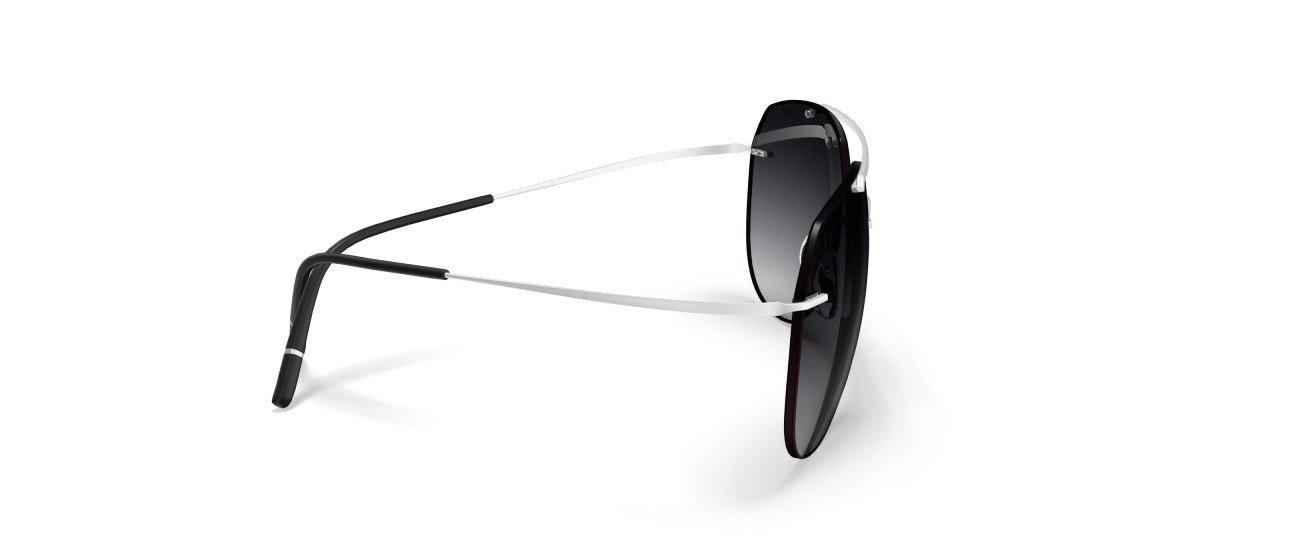 Sunglasses Silhouette TMA Collection 08744 7211 color classic grey gradient shape aviator 