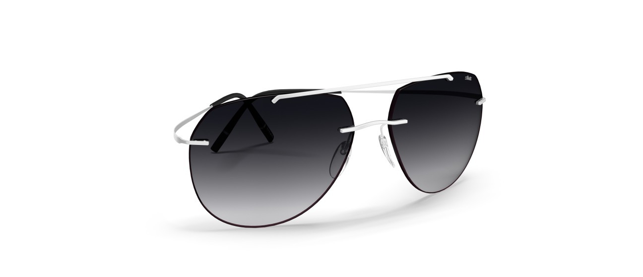 Sunglasses Silhouette TMA Collection 08744 7211 color classic grey gradient shape aviator 