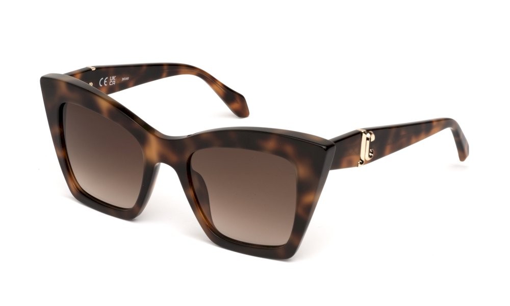 Sunglasses Just Cavalli SJC106 (09AJ) color avana marrone lenses brown gradient