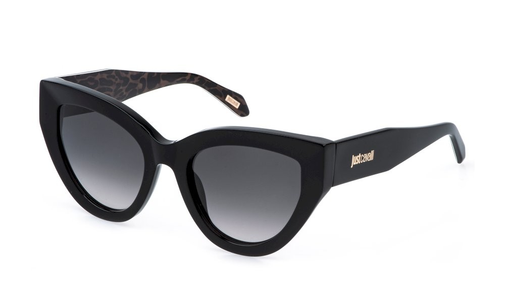 Sunglasses Just Cavalli SJC143 (700K) color nero lucido lenses smoke gradient