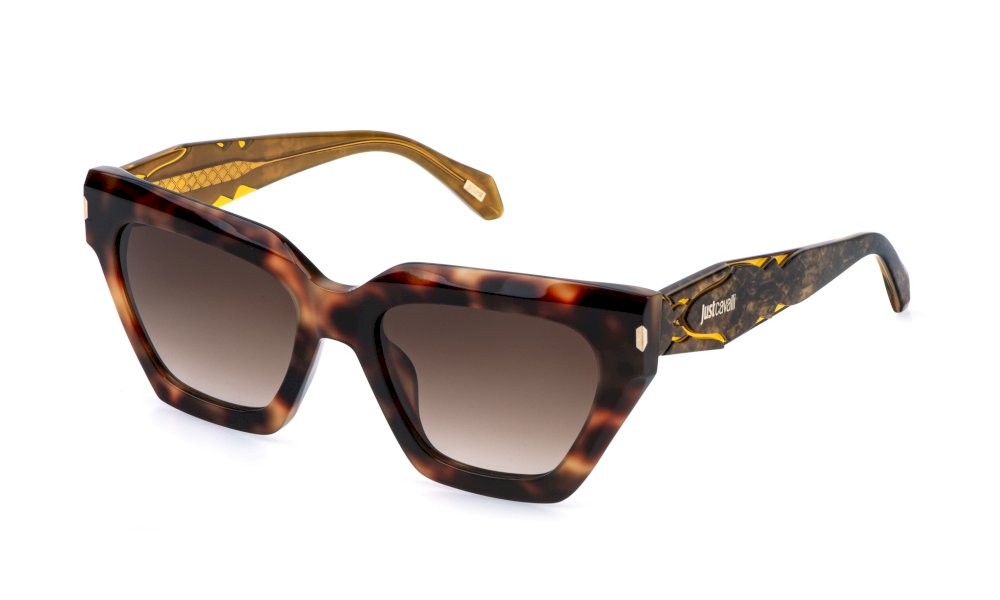 Sunglasses Just Cavalli SJC171 (0829) color avana lenses brown gradient