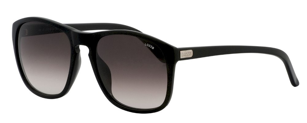 Sonnenbrillen Lozza SL1845M (0700) farbe nero lucido gläser smoke gradient