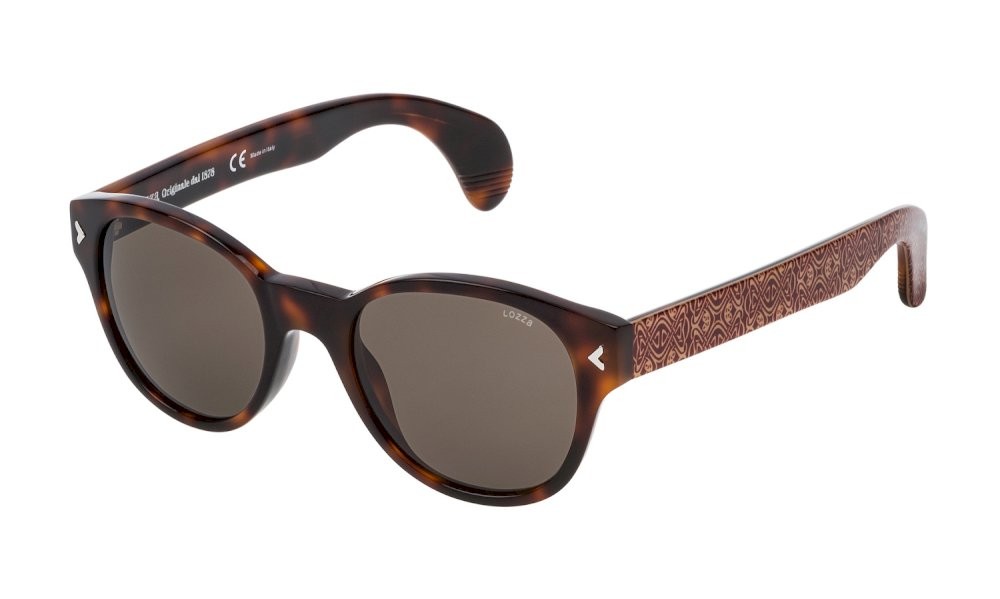 Occhiali da sole Lozza Macho SL1913L (09AJ) colore avana marrone lenti brown