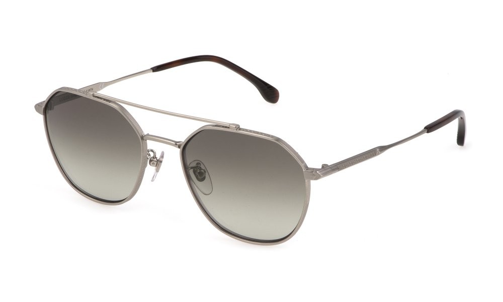 Sonnenbrillen Lozza Portofino 7 SL2409 (P8AF) farbe palladio antico gläser brown gradient