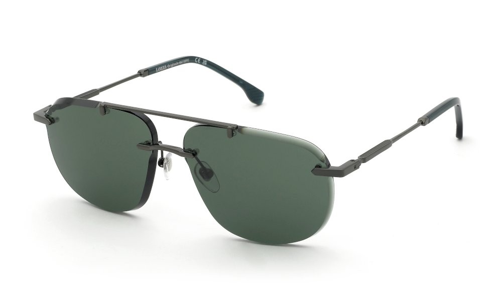 Sonnenbrillen Lozza Alicudi 4 SL2457 (0568) farbe bachelite lucida totale gläser green