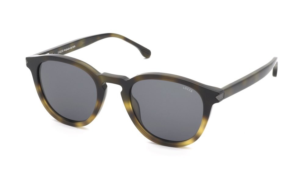 Occhiali da sole Lozza Maratea 4 SL4373 (0APE) colore avana sfumata avana lenti smoke