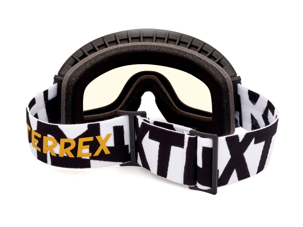 Ski and snowboard goggles Adidas Sport SP0053 (05G) color nero opaco shape mask lenses marrone specchiato