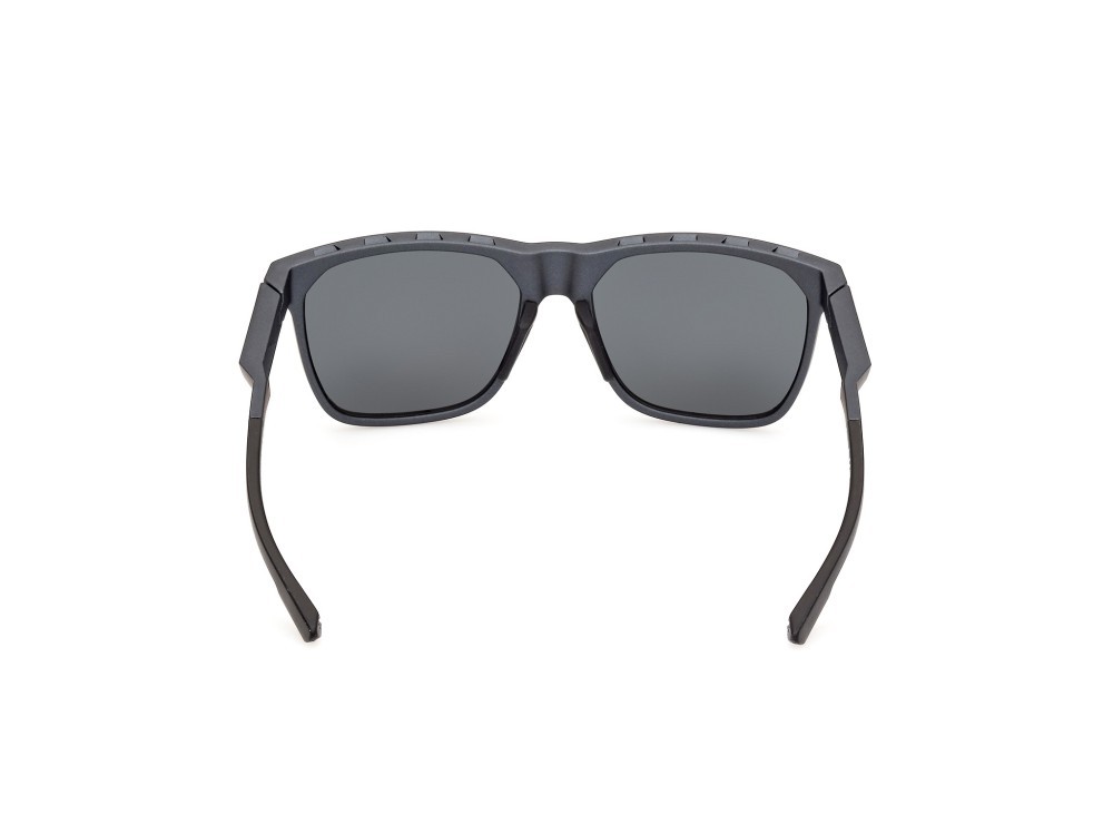Sunglasses Adidas Sport SP0091 (02D) color nero opaco shape navigator lenses fumo