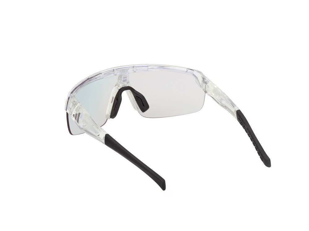 Occhiali da sole Adidas Sport SP0109 (26L) colore cristallo  forma mask 