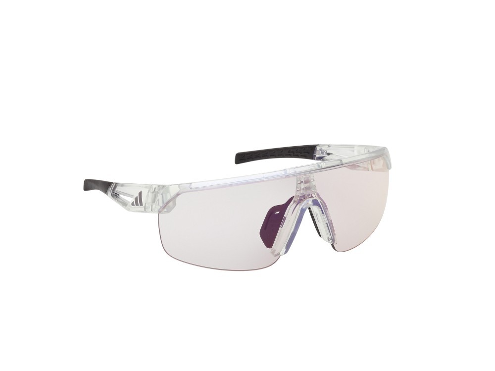 Occhiali da sole Adidas Sport SP0109 (26L) colore cristallo  forma mask 