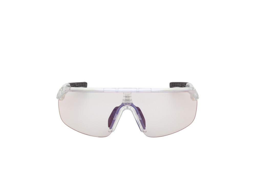 Occhiali da sole Adidas Sport SP0109 (26L) colore cristallo  forma mask 