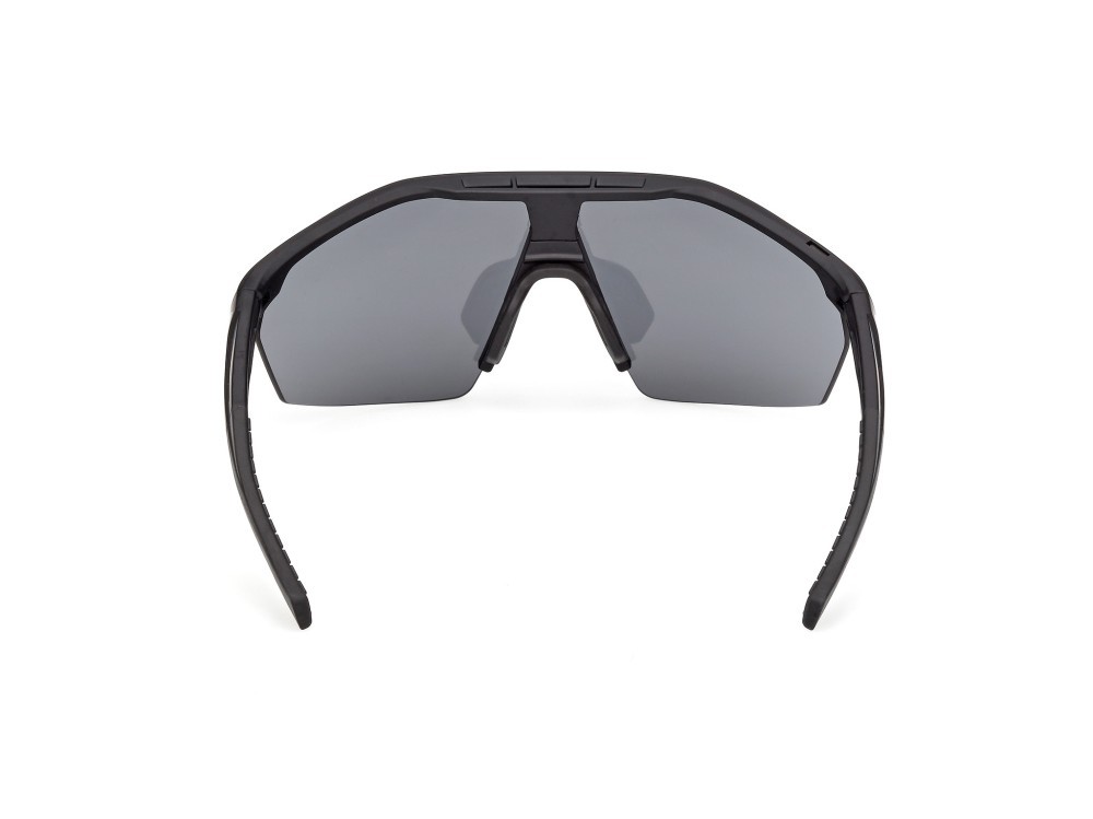 Sonnenbrillen Adidas Sport Anemos Light SP0115 (02A) farbe nero opaco form maske gläser high contrast - fumo