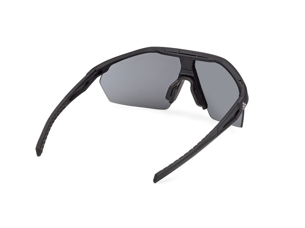 Sonnenbrillen Adidas Sport Anemos Light SP0115 (02A) farbe nero opaco form maske gläser high contrast - fumo