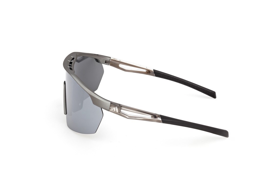 Sunglasses Adidas Sport Anemos Light SP0115 (20C) color grigio opaco - cristallo/monocolore shape mask lenses high contrast -  fumo specchiato