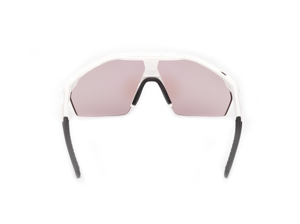 Occhiali da sole Adidas Sport Anemos Light SP0115 (21X) colore bianco opaco forma mask 