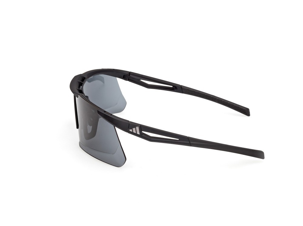 Sonnenbrillen Adidas Sport Dunamis Bi SP0119 (02A) farbe nero opaco  form maske gläser high contrast -  fumo