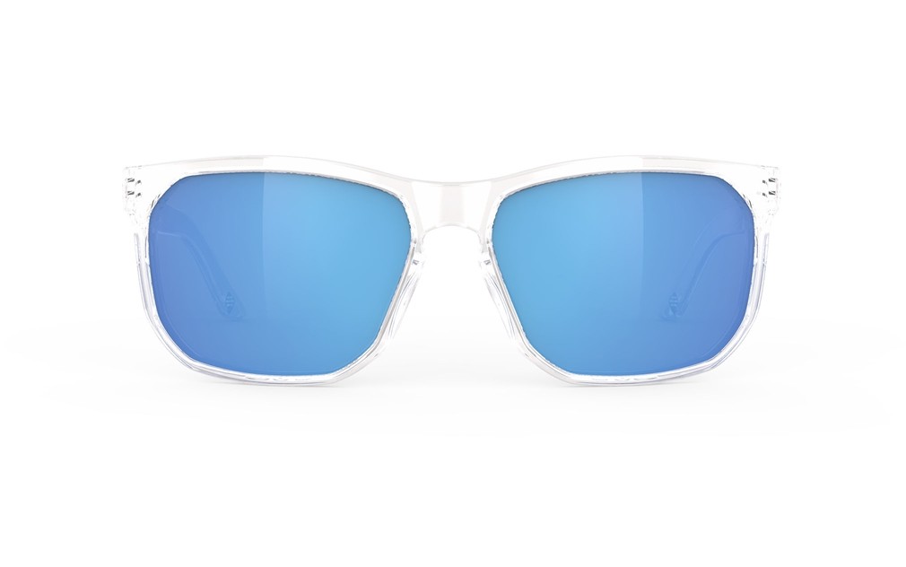 Occhiali da sole Rudy Project Soundrise SP133996-0000 colore crystal gloss lenti multilaser blue