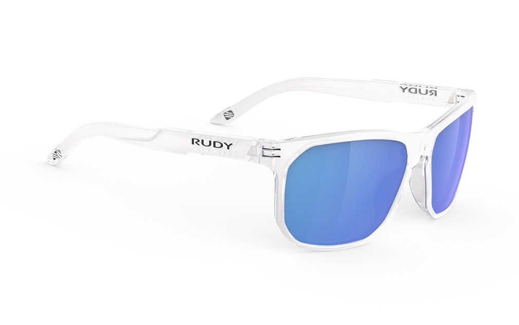 Occhiali da sole Rudy Project Soundrise SP133996-0000 colore crystal gloss lenti multilaser blue