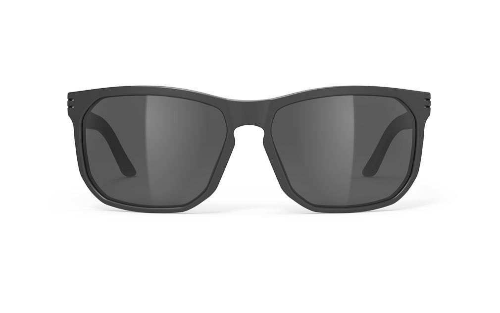 Occhiali da sole Rudy Project Soundrise SP135906-0002 colore black matte lenti polar 3fx grey laser
