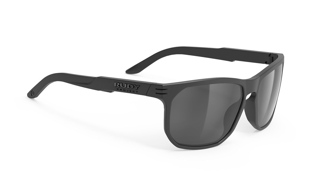 Occhiali da sole Rudy Project Soundrise SP135906-0002 colore black matte lenti polar 3fx grey laser