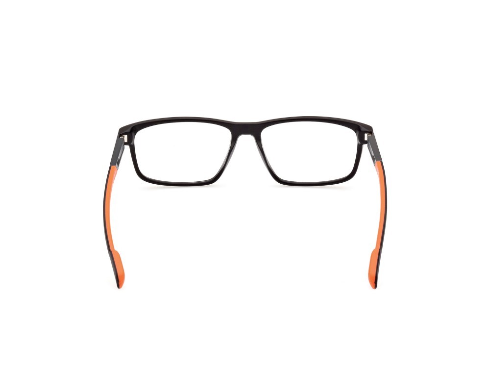 Occhiali da vista Adidas Sport SP5043 (002) colore nero opaco forma navigator 