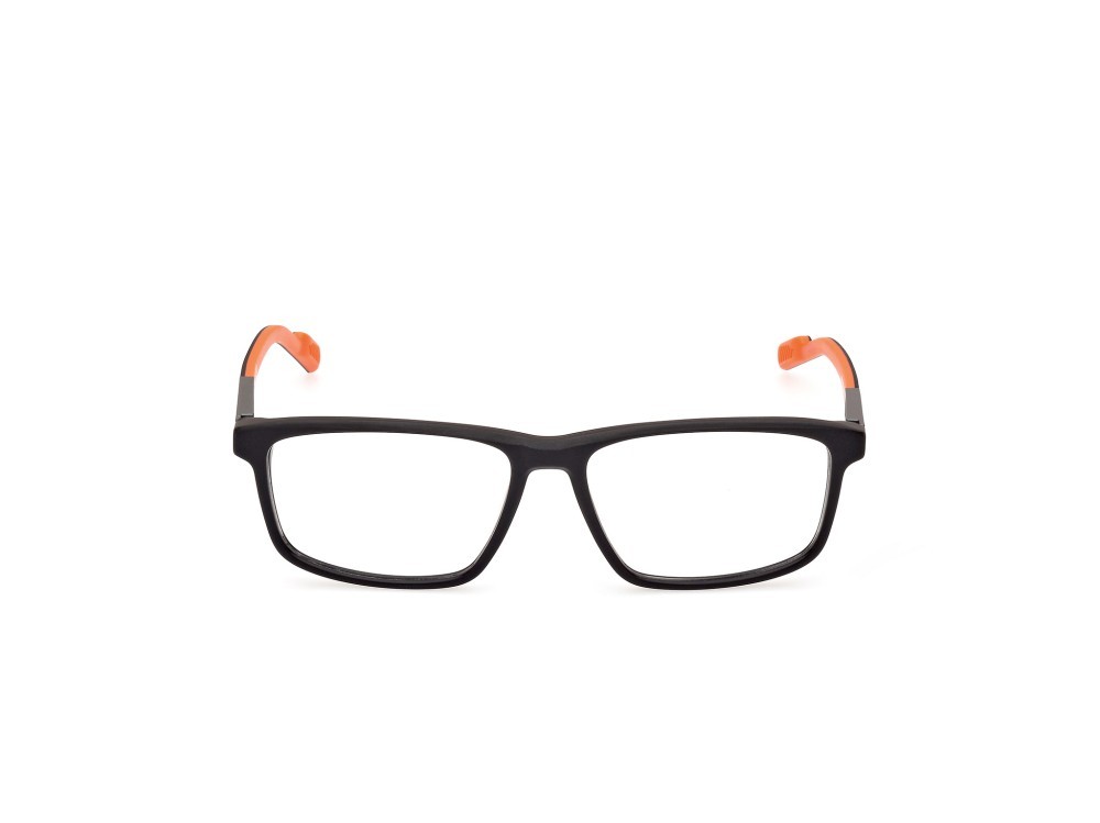 Occhiali da vista Adidas Sport SP5043 (002) colore nero opaco forma navigator 