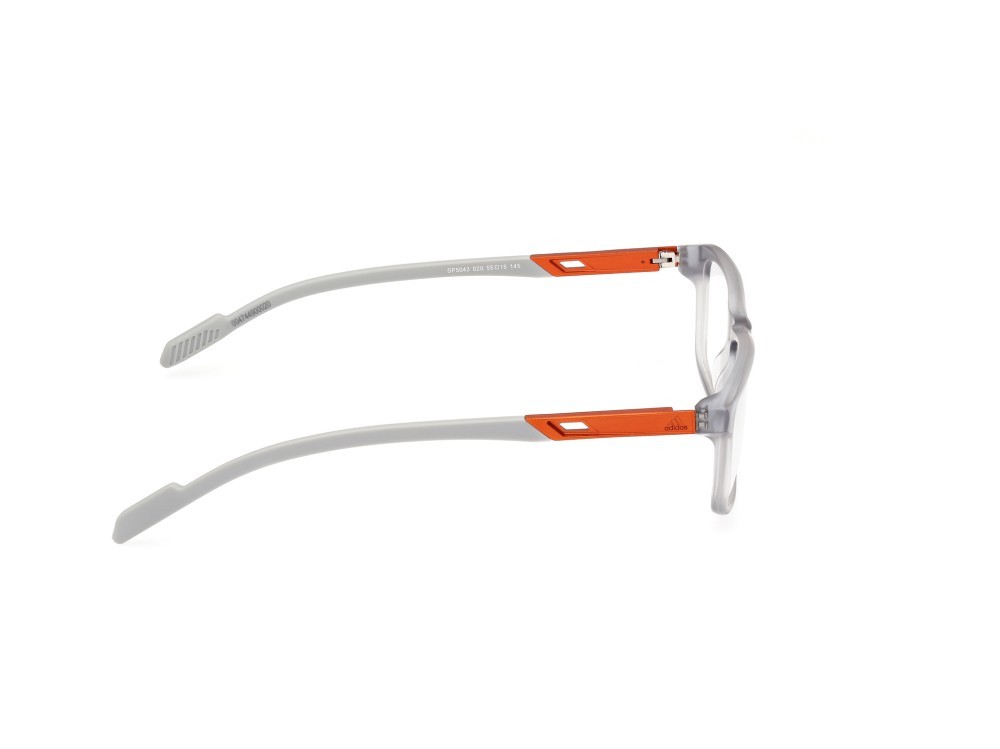 Occhiali da vista Adidas Sport SP5043 (020) colore grigio / altro forma navigator 
