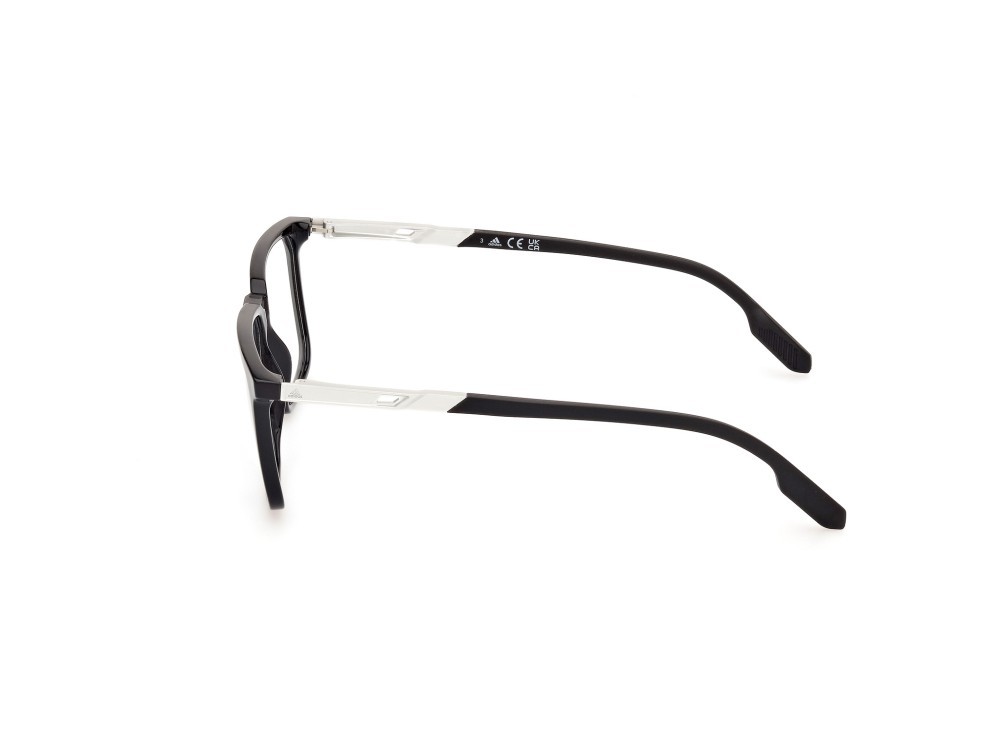Eyeglasses Adidas Sport SP5071 (001) color nero lucido shape geometric 