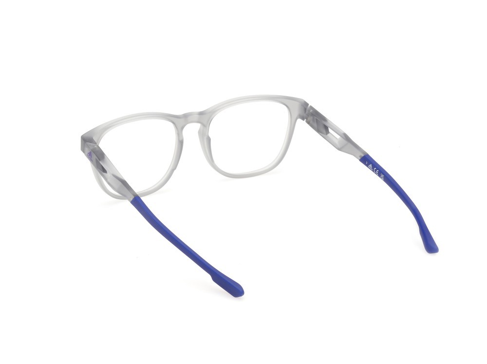 Brillen Adidas Sport SP5072 (020) farbe grigio opaco form rund 