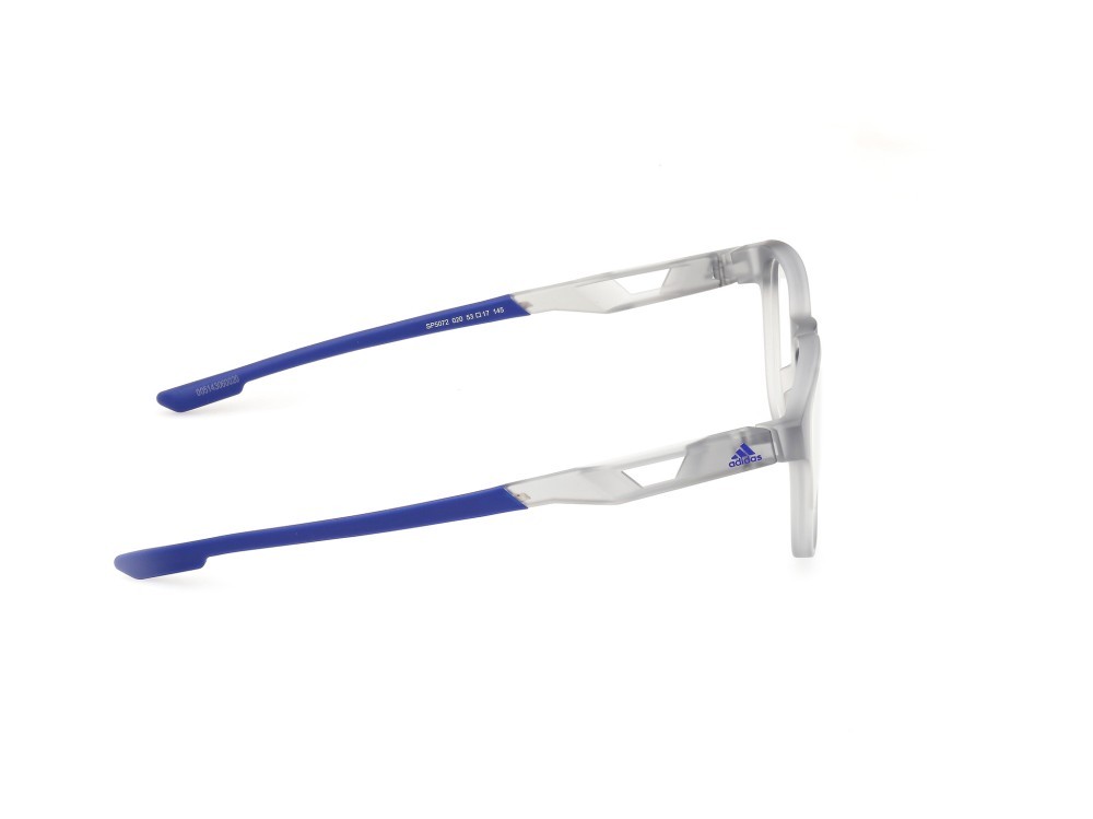 Brillen Adidas Sport SP5072 (020) farbe grigio opaco form rund 