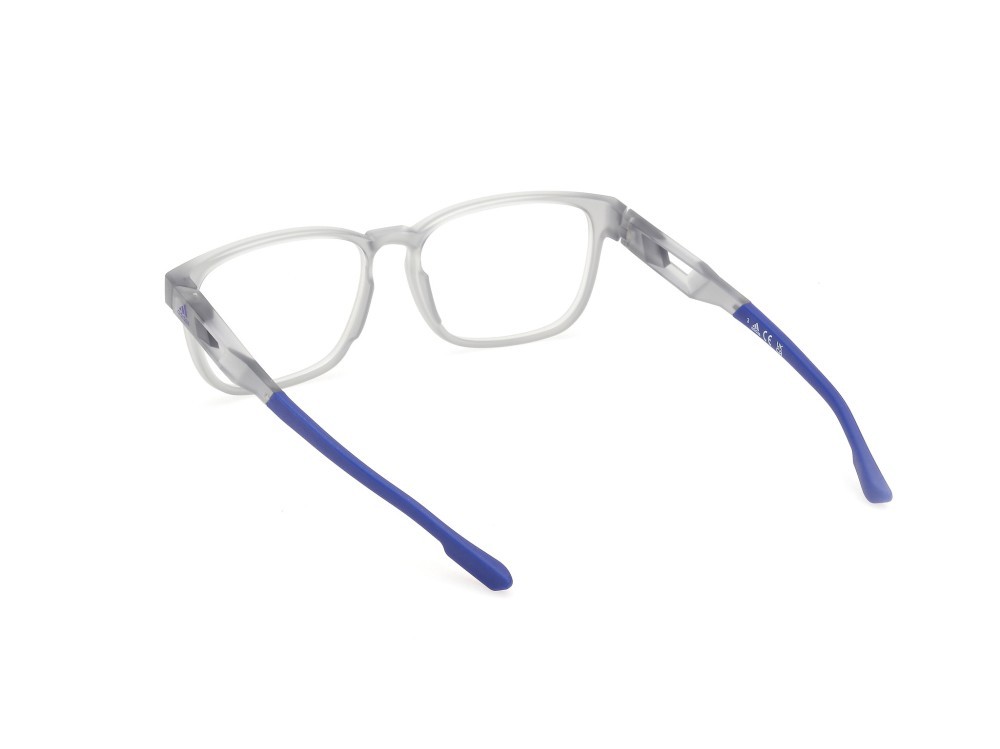 Eyeglasses Adidas Sport SP5077 (020) color grigio opaco shape navigator 