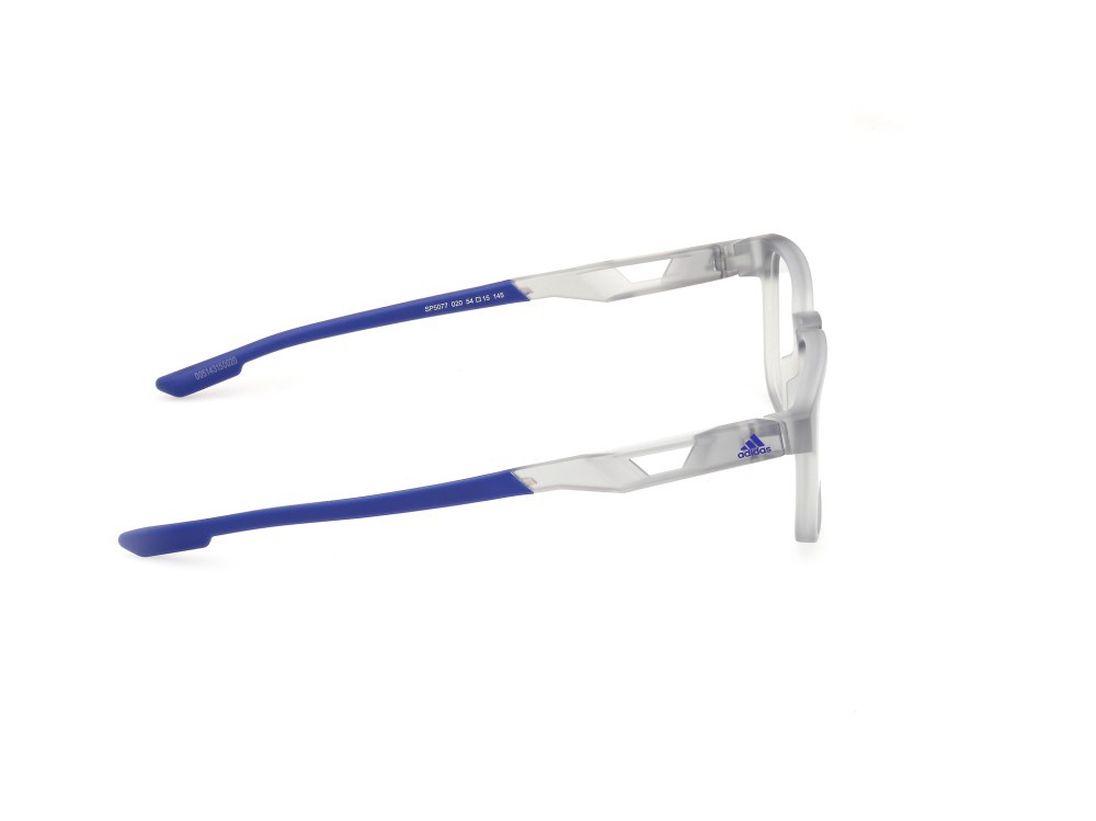 Eyeglasses Adidas Sport SP5077 (020) color grigio opaco shape navigator 