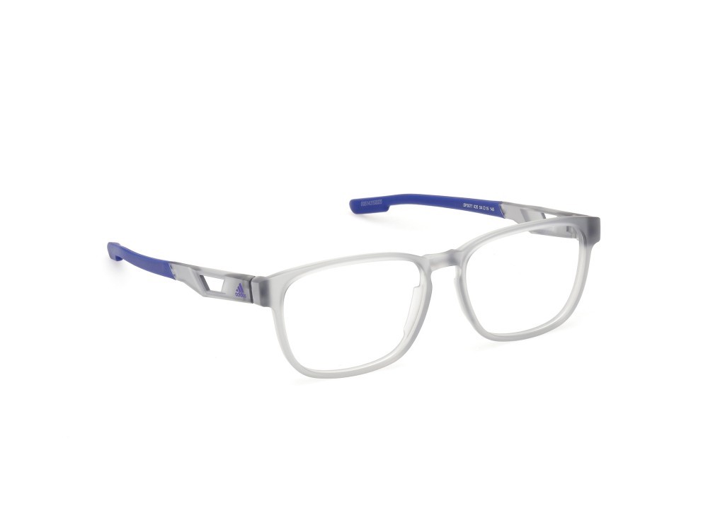 Eyeglasses Adidas Sport SP5077 (020) color grigio opaco shape navigator 