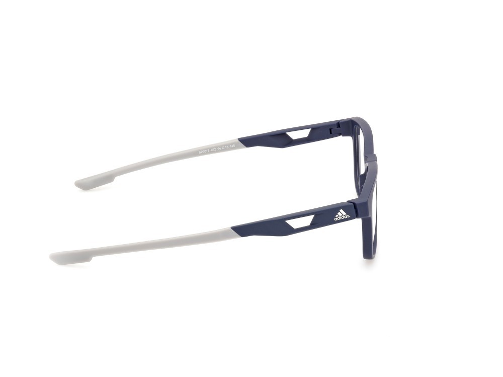 Eyeglasses Adidas Sport SP5077 (092) color blu opaco shape navigator 