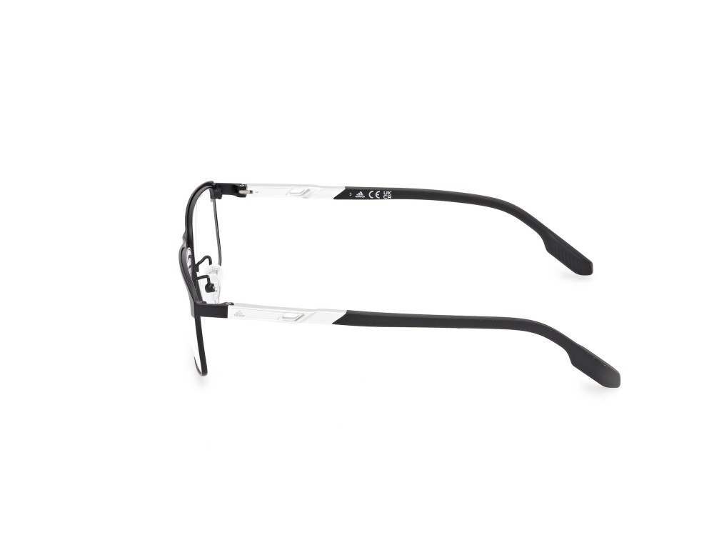 Occhiali da vista Adidas Sport SP5084-H (002) colore nero opaco forma rettangolare 