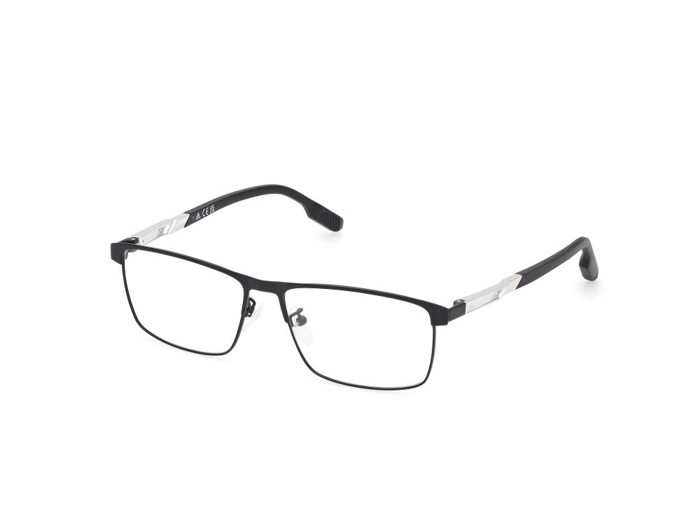 Occhiali da vista Adidas Sport SP5084-H (002) colore nero opaco forma rettangolare 
